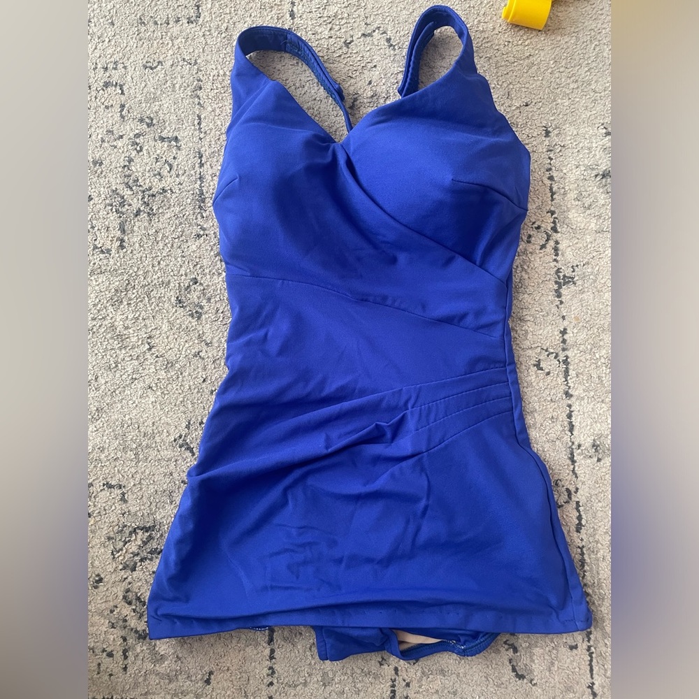Vintage blue bathing suit